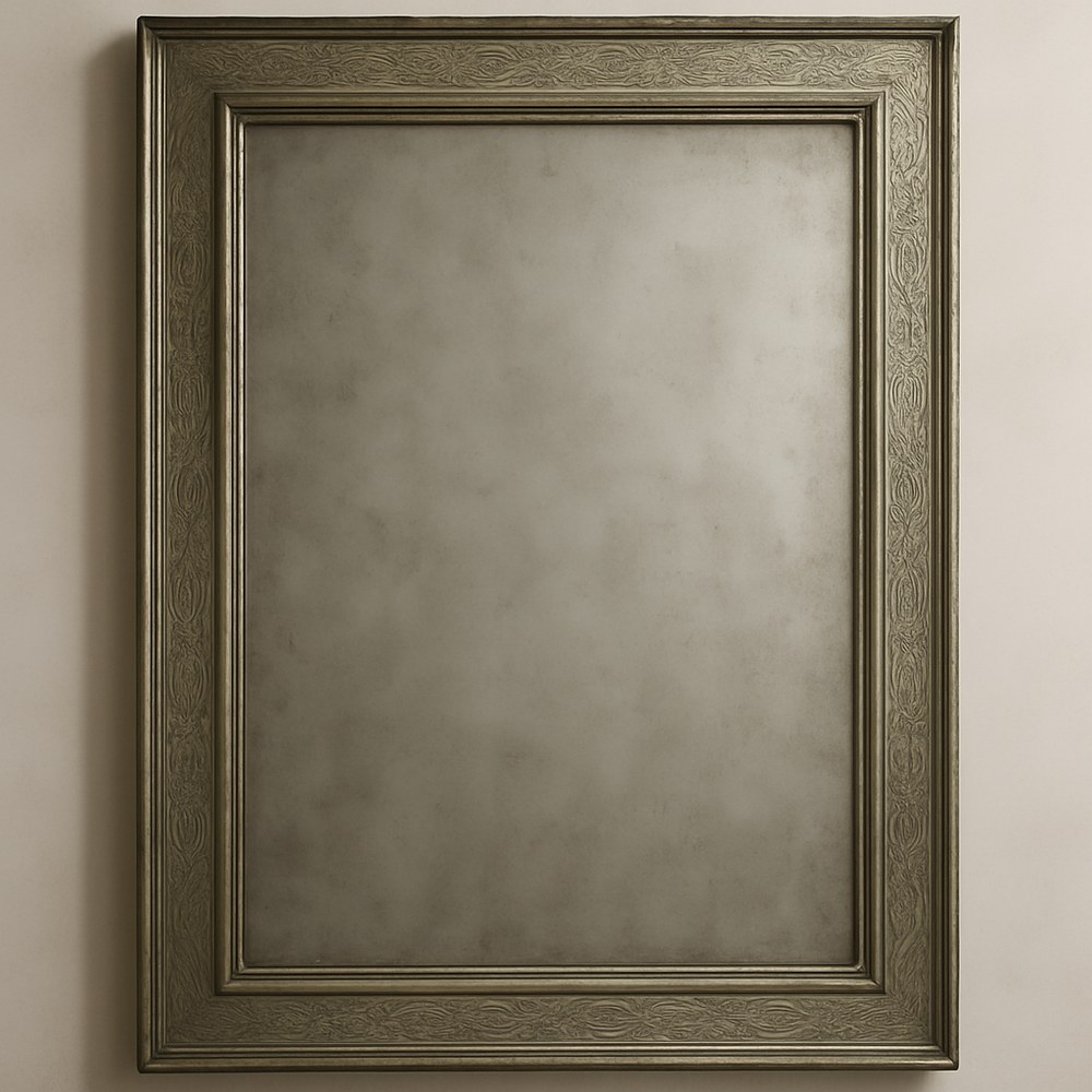 Bed & Bath — Ornate Engraved Wall Mirror