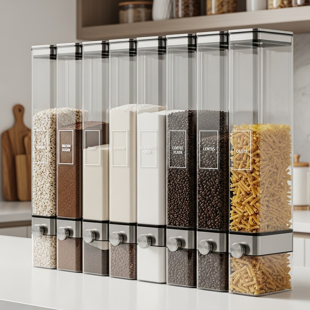 Decor — Clear Pantry Food Dispensers