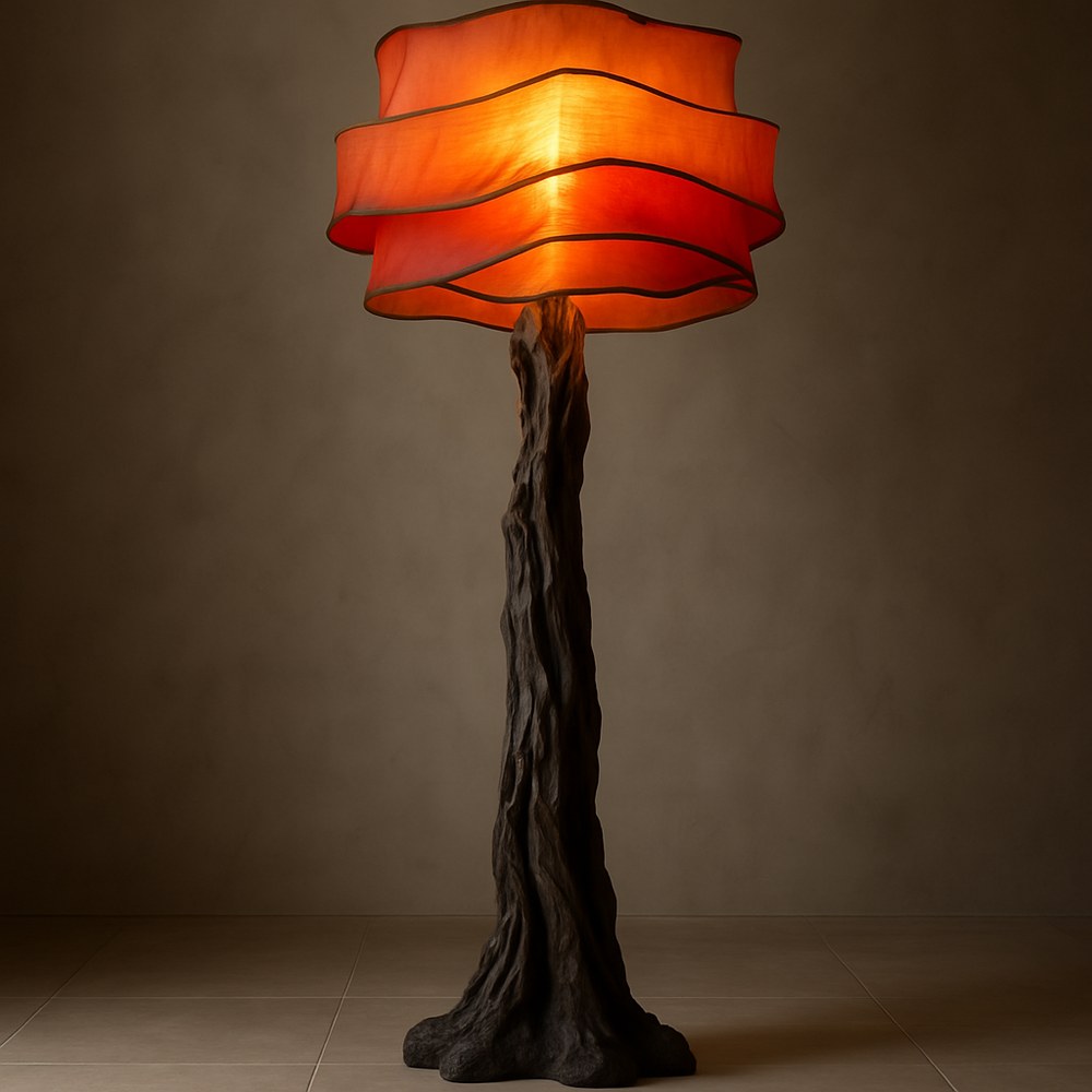 Lighting — Sculptural Trunk Floor Lamp