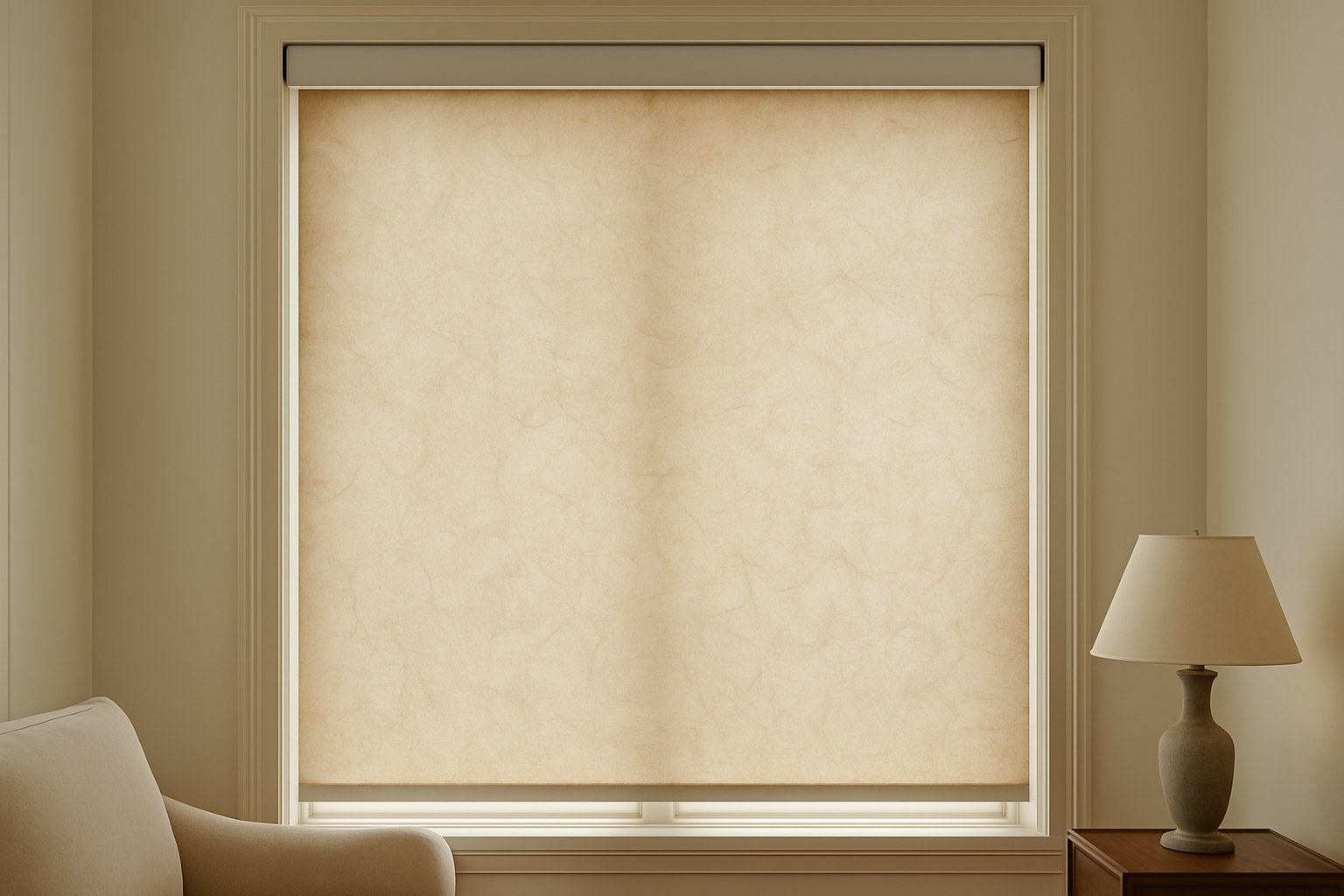 Textiles — Light Filtering Roller Shade