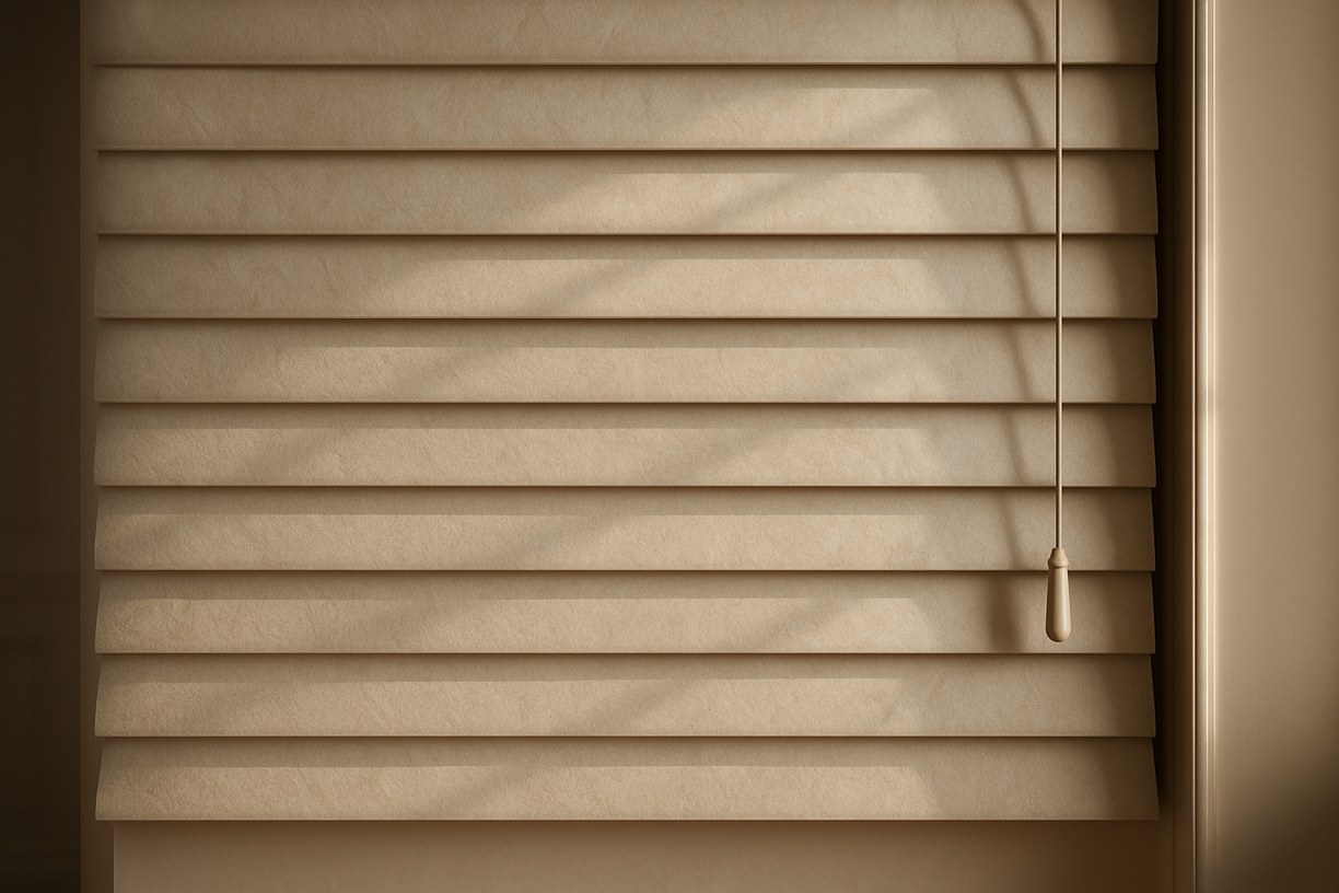 Textiles — Textured Roman Window Shade